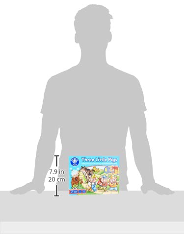 Orchard Toys Three Little Pigs Board Game for Kids Ages 3-6