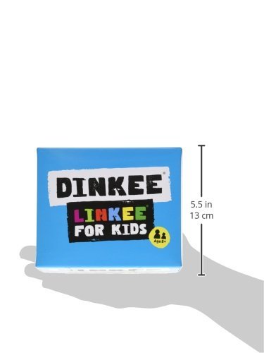IDEAL Dinkee Linkee Trivia Game for Kids - Card Game for 3-30 Players, Ages 8+