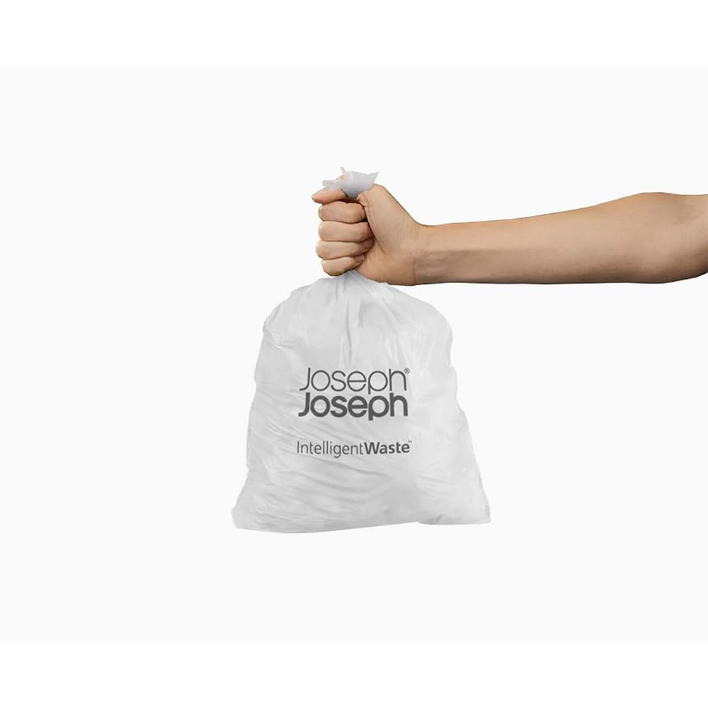 Joseph Joseph Biodegradable Compostable Bags for 4L Food Waste Caddies, Pack of 50
