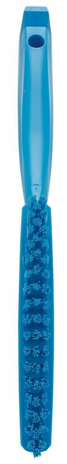 Vikan - 41953 Slim Stiff Bristle Hand Brush for Washing & Sweeping