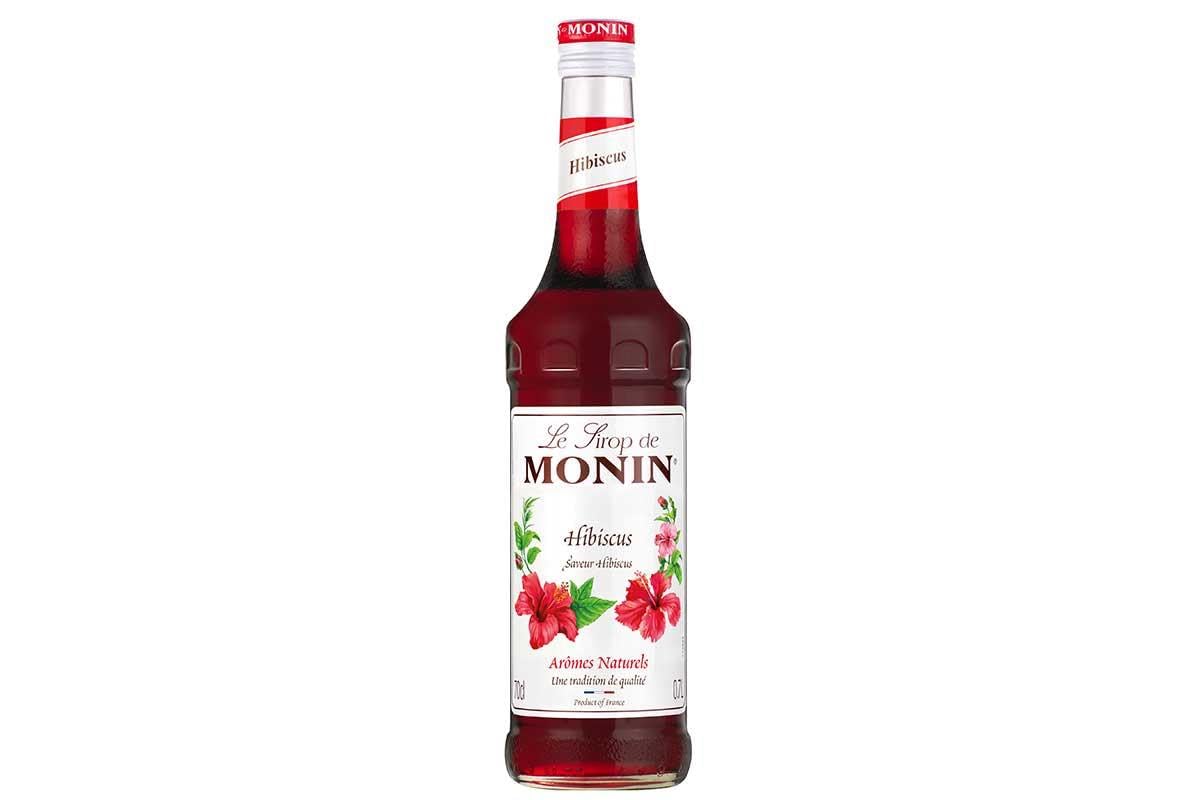 Monin Hibiscus Syrup 700ml - Natural Cocktail & Mocktail Ingredient