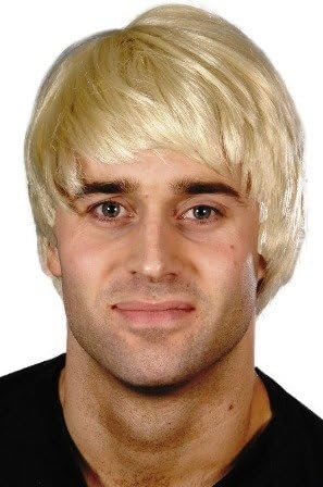 Smiffys Guy Fawkes Short Blonde Wig