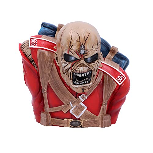 Nemesis Now Iron Maiden Eddie The Trooper Resin Bust Box