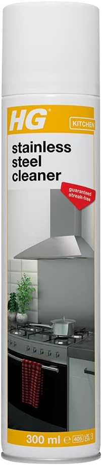 HG - Rapid Stainless Steel Cleaner 300ml Spray for Kitchen Appliances