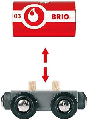 BRIO World Fire & Rescue Train Set - Compatible with BRIO Railway Systems