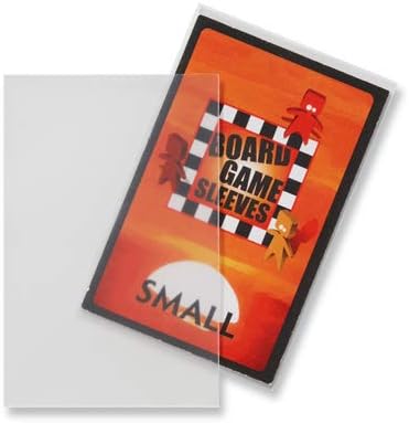 Arcane Tinmen ART10424 Board Game Sleeves – Clear Non-Glare 44x68mm (50-Pack)