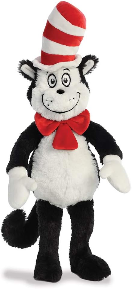 Aurora World Cat in the Hat Luvster Plush - 20" Soft Stuffed Animal