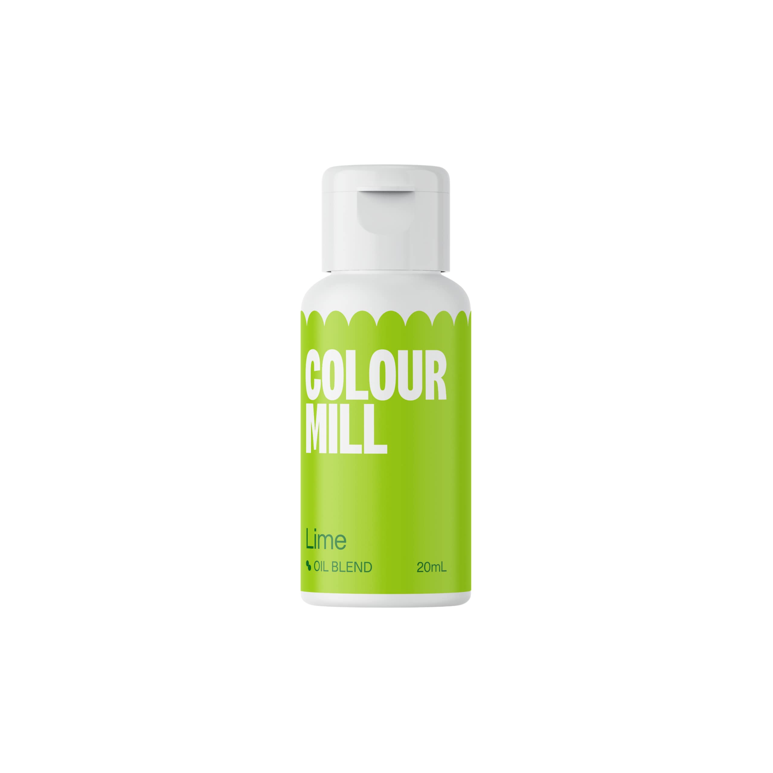Colour Mill Oil Blend Food Colouring Lime - 20ml Squeeze Bottle