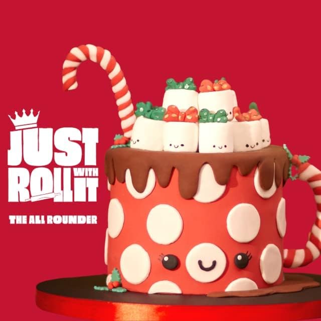 Renshaw Just Roll With It Fondant Icing - Jet Black, 250g