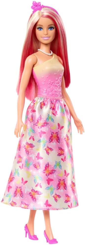 Barbie Royal Doll with Pink and Blonde Fantasy Hair - 36 Months & Up
