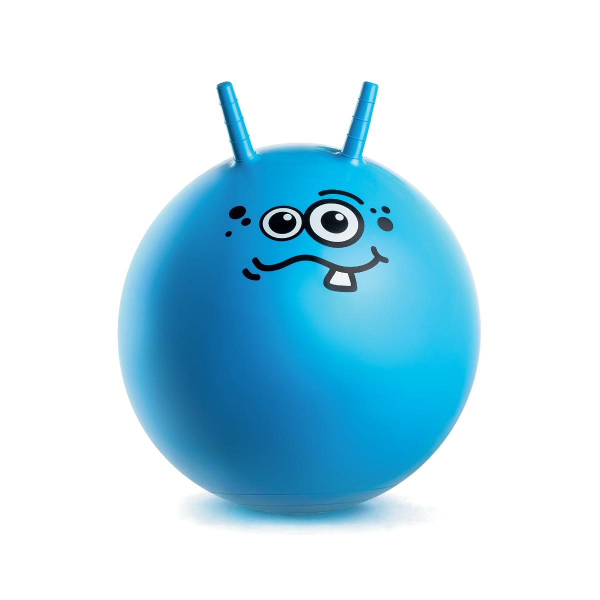 Toyrific Jump N Bounce Space Hopper - Retro 20 Inch Blue Exercise Ball for Kids 3+