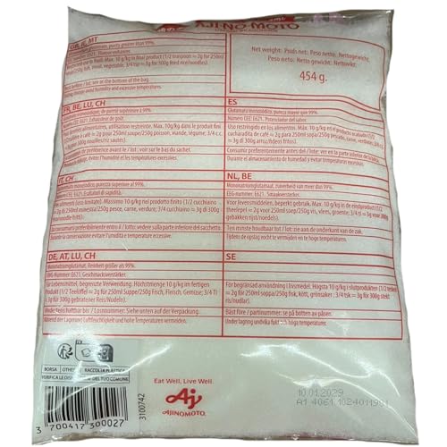 Ajinomoto Monosodium Glutamate, 454 g