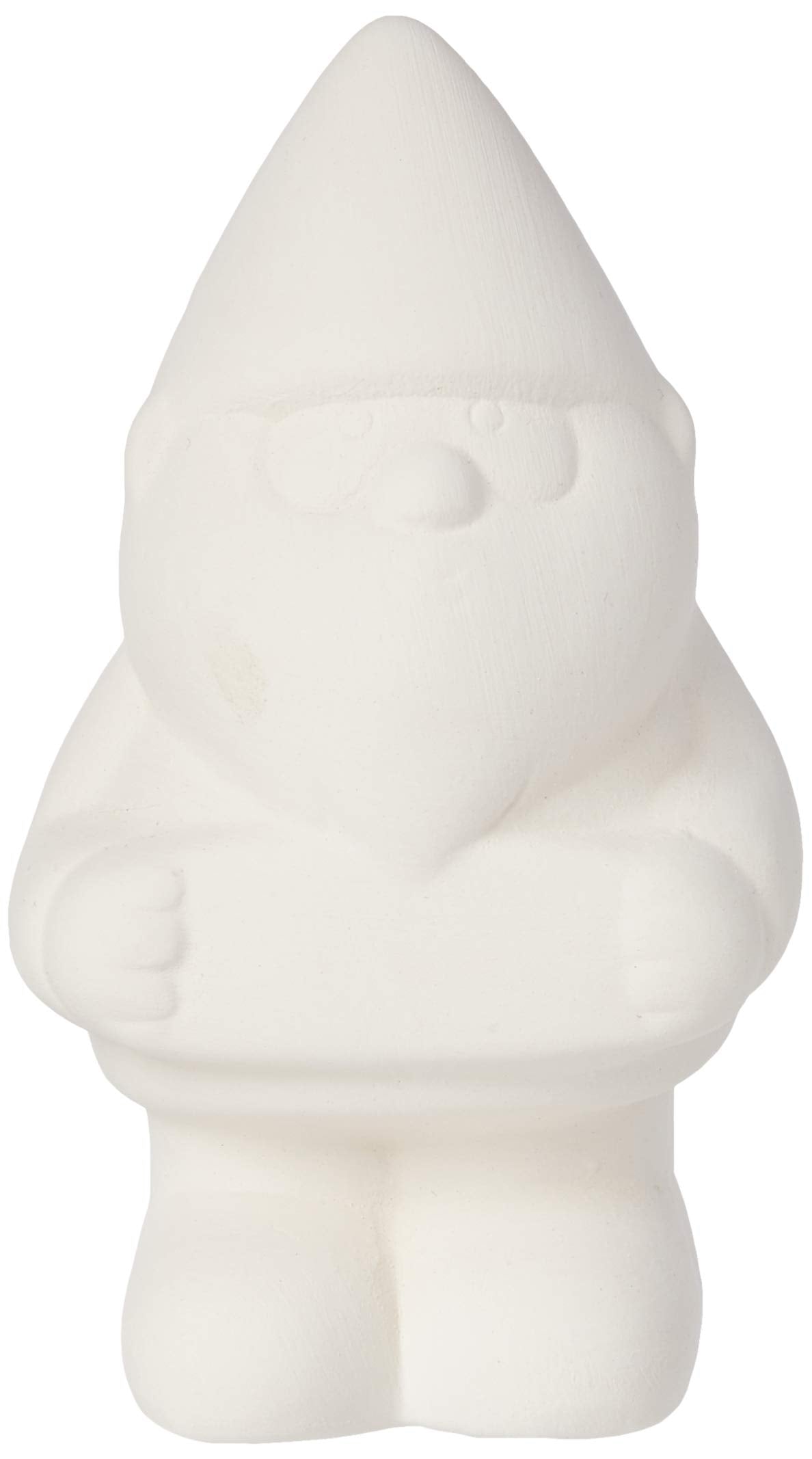 Baker Ross Customisable Ceramic Garden Gnomes - Craft Kit for Kids 3+