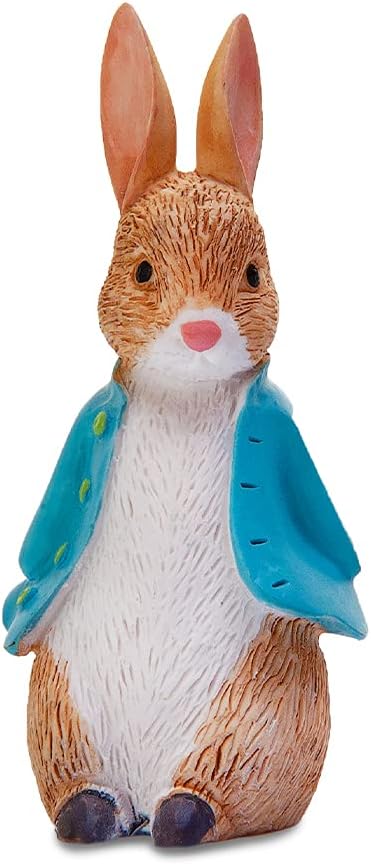 Anniversary House Peter Rabbit Resin Keepsake Cake Topper - Hand-Painted Figurine Decoration