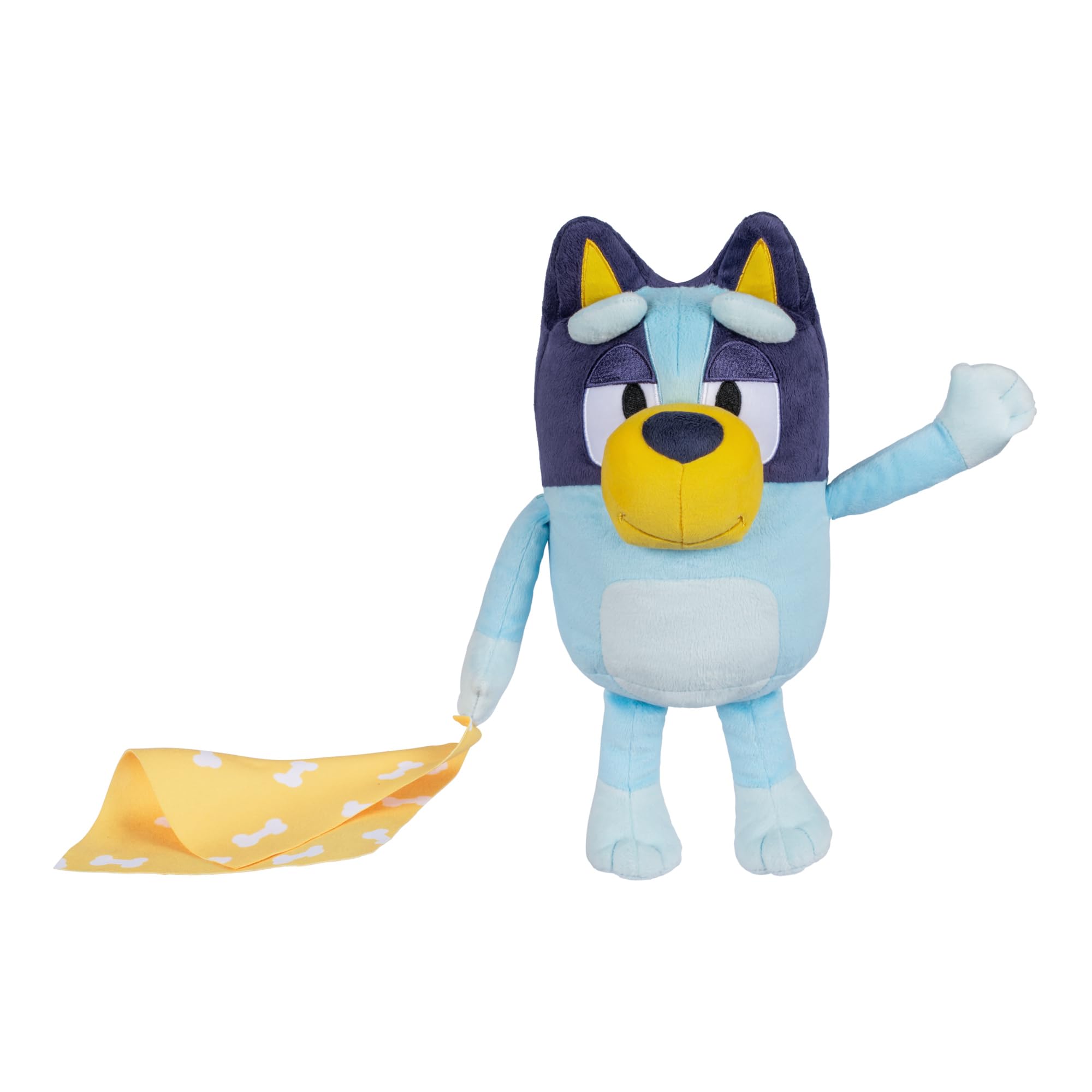Bluey Sleepy Time 13 Inch Plush with Blanket - Press Tummy to Hear 7 Phrases & Theme Song