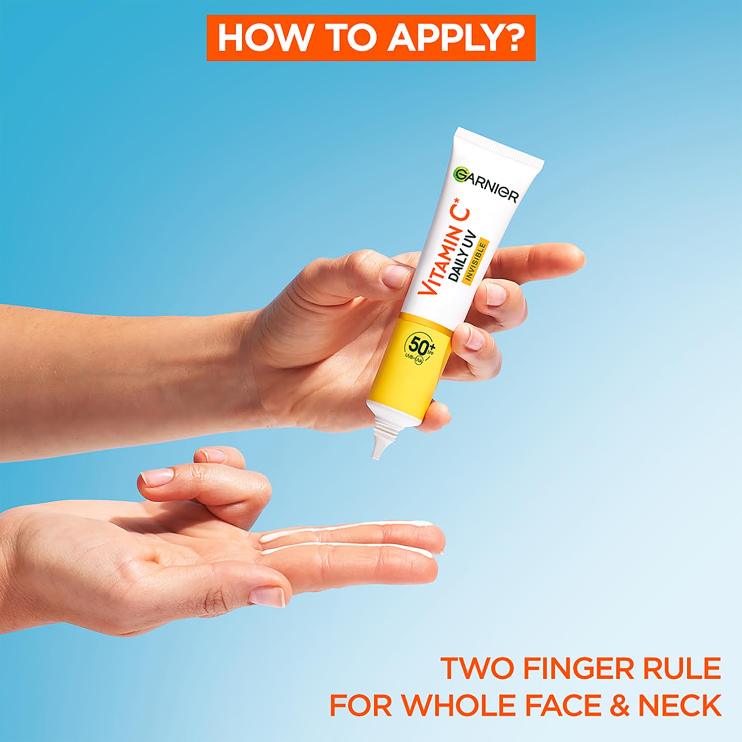 Garnier - Vitamin C Daily UV Invisible Brightening Fluid SPF50+ (40ml)