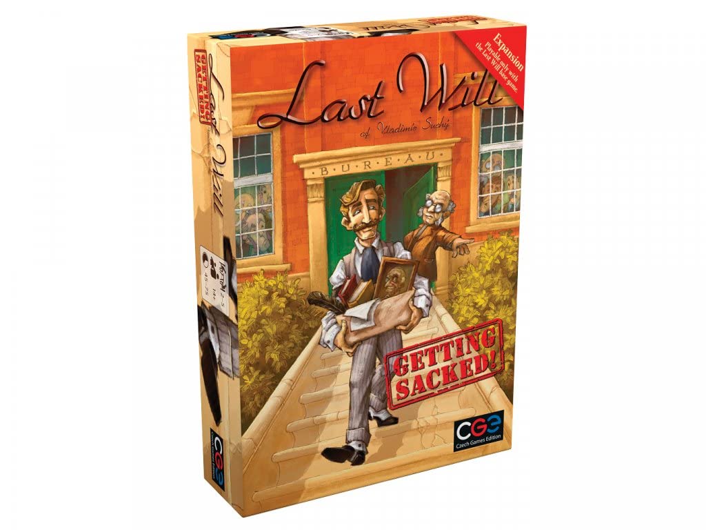 Czech Games Edition Last Will: Getting Sacked Expansion Board Game