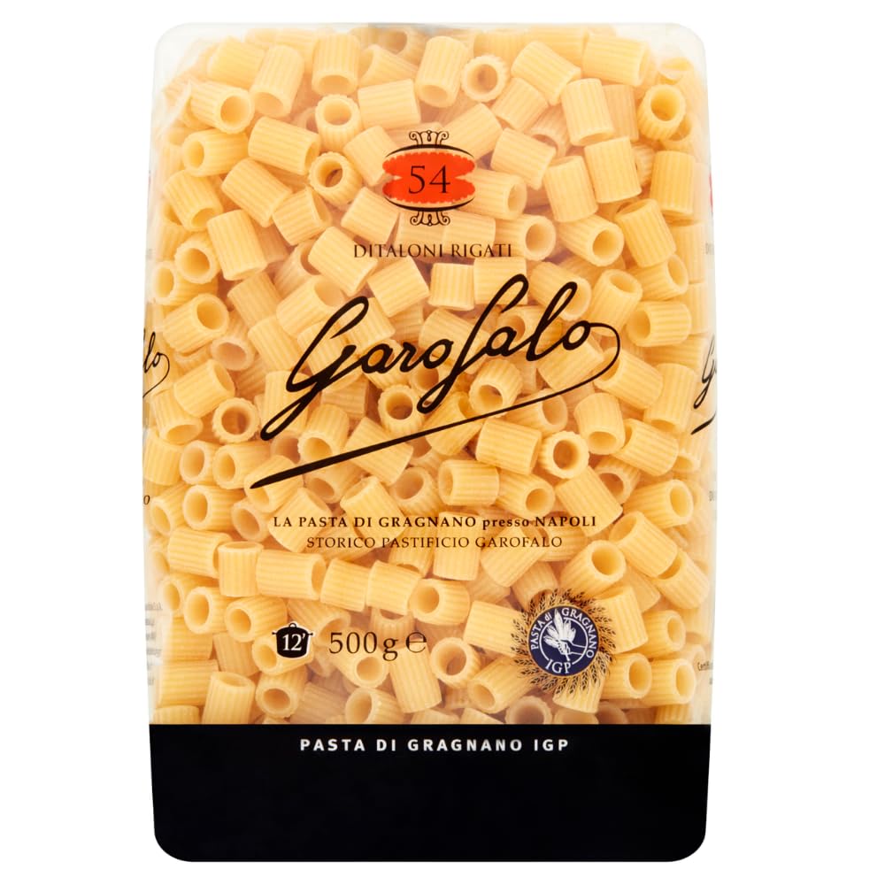 Garofalo Ditaloni Rigate Italian Pasta - 500g