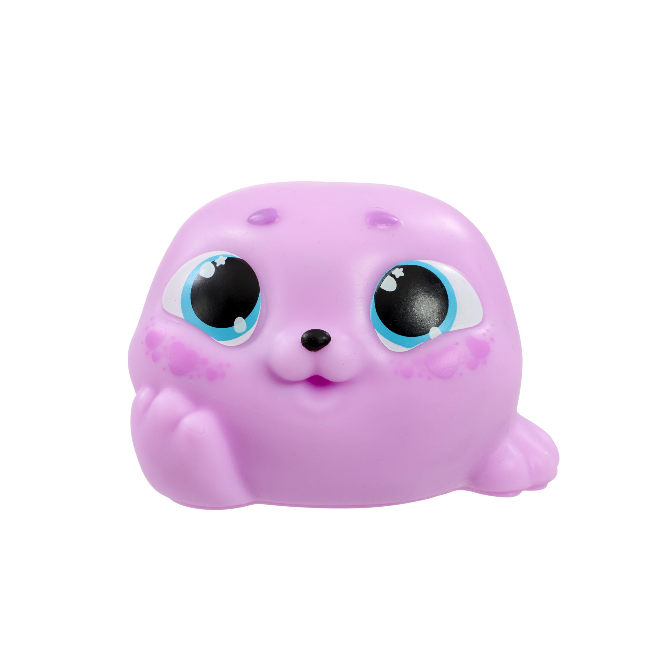 Animagic Let's Glo Seal - Pink | Glowing, Gliding, Squishy Interactive Toy for Kids
