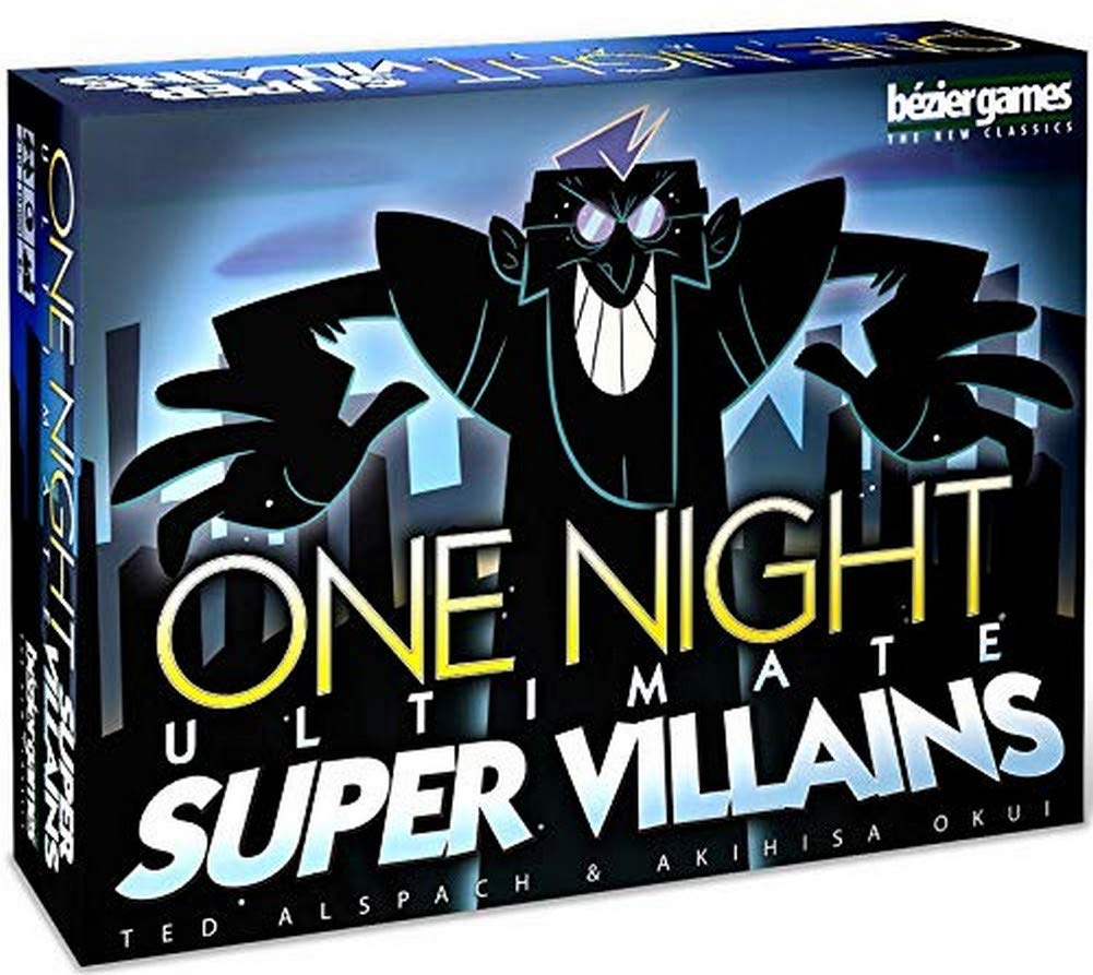 Bezier Games One Night Ultimate Super Villains Board Game