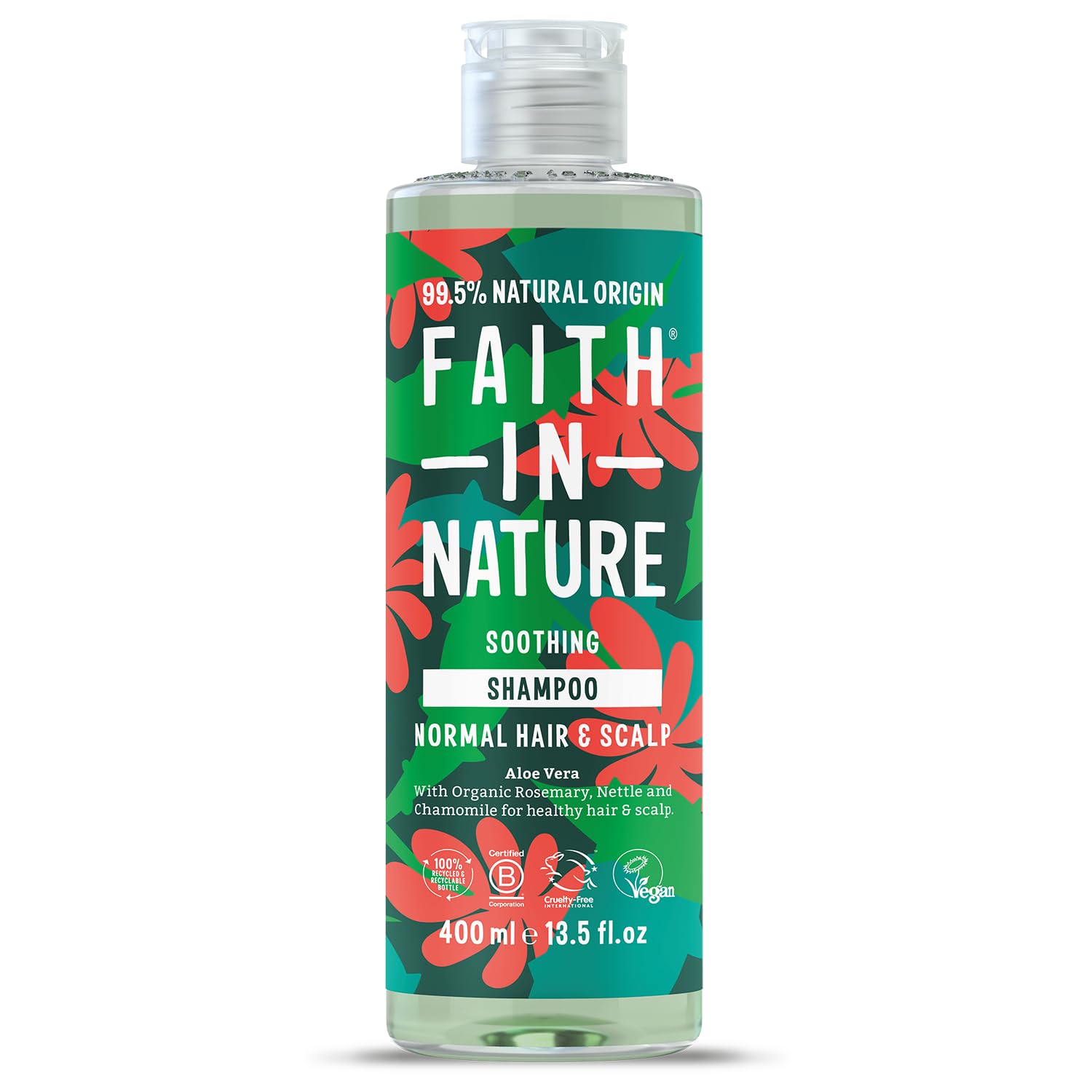 Faith In Nature Organic Aloe Vera Shampoo (400ml)