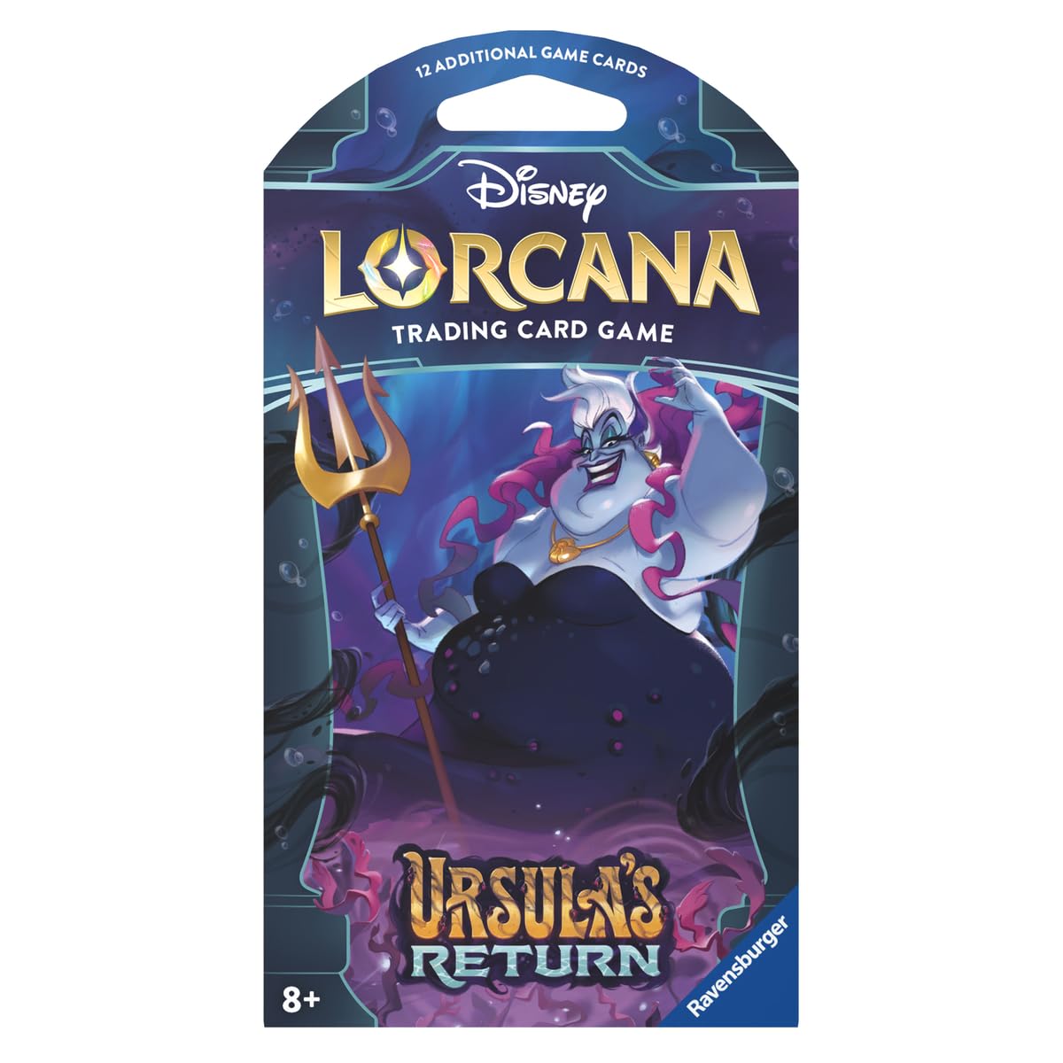 Ravensburger Disney Lorcana TCG Card Sleeved Booster – Set 4: Ursula's Return
