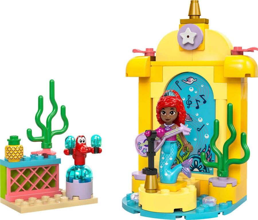 LEGO ǀ Disney Princess Ariel’s Music Stage - Buildable Playset for Kids Aged 4+