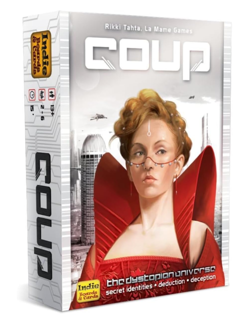 Indie Boards and Cards Coup Card Game