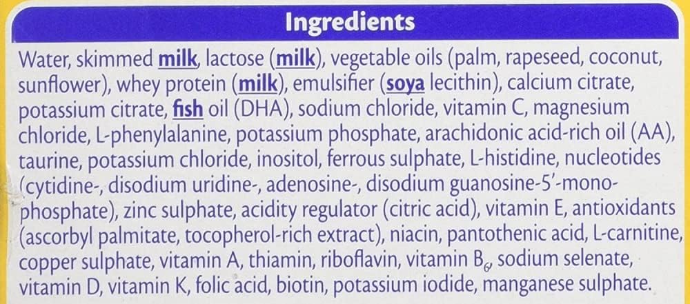 SMA PRO First Infant Baby Milk Starter Pack, Ready to Drink, From Birth (6x70ml)