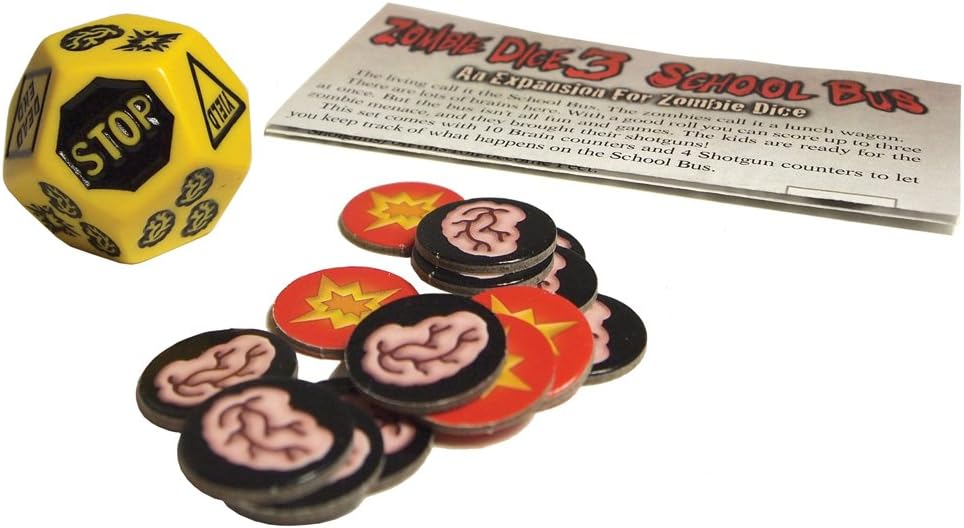 Steve Jackson Games Zombie Dice 3 School Bus Expansion