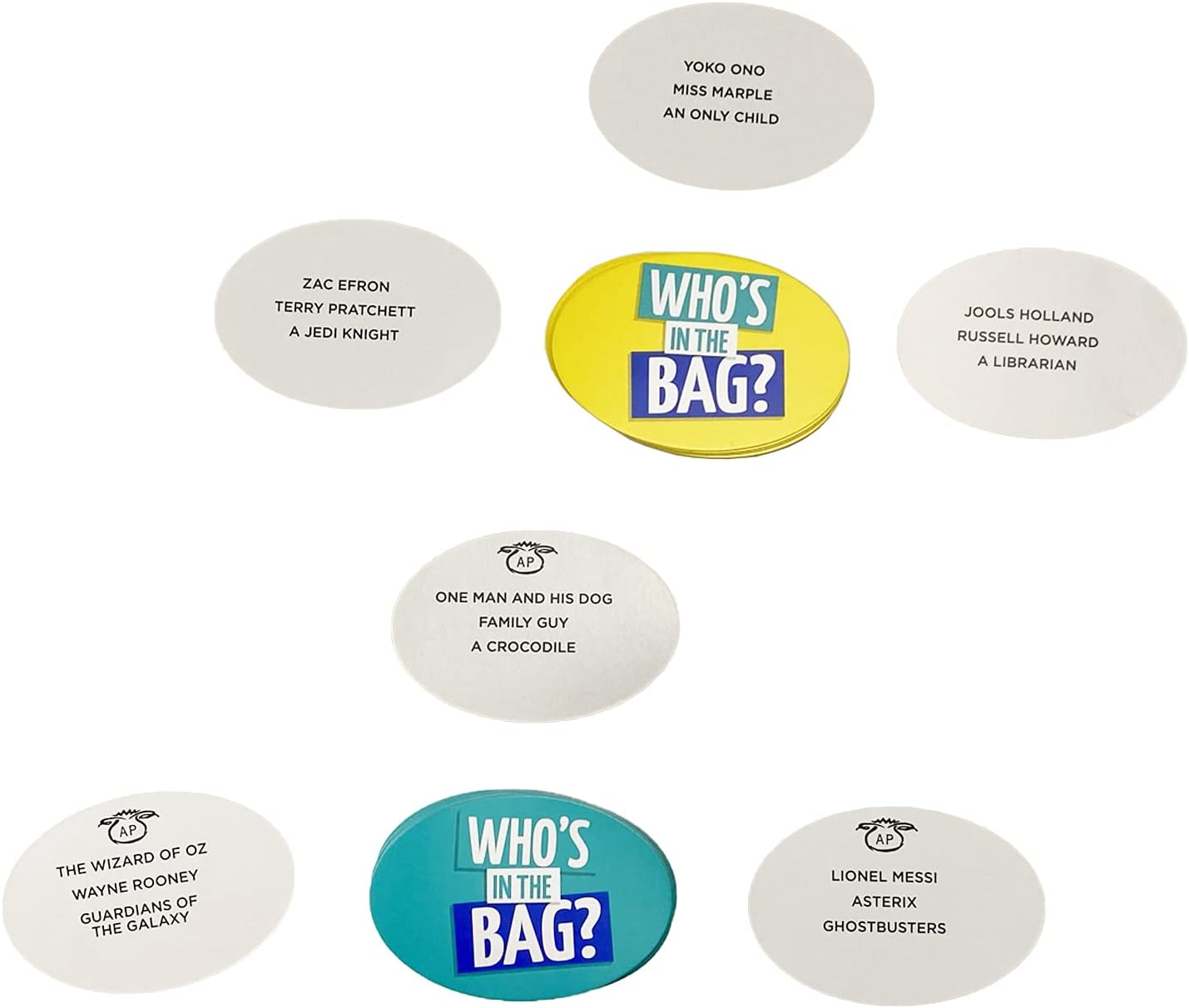 Paul Lamond Who's in the Bag Game - Card Game for 4+ Players