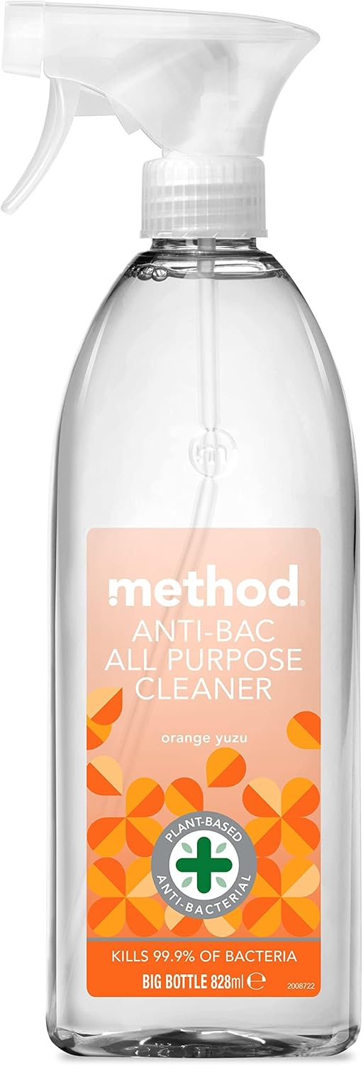 Method - Antibacterial All Purpose Cleaner Spray, Orange Yuzu, 828 ml