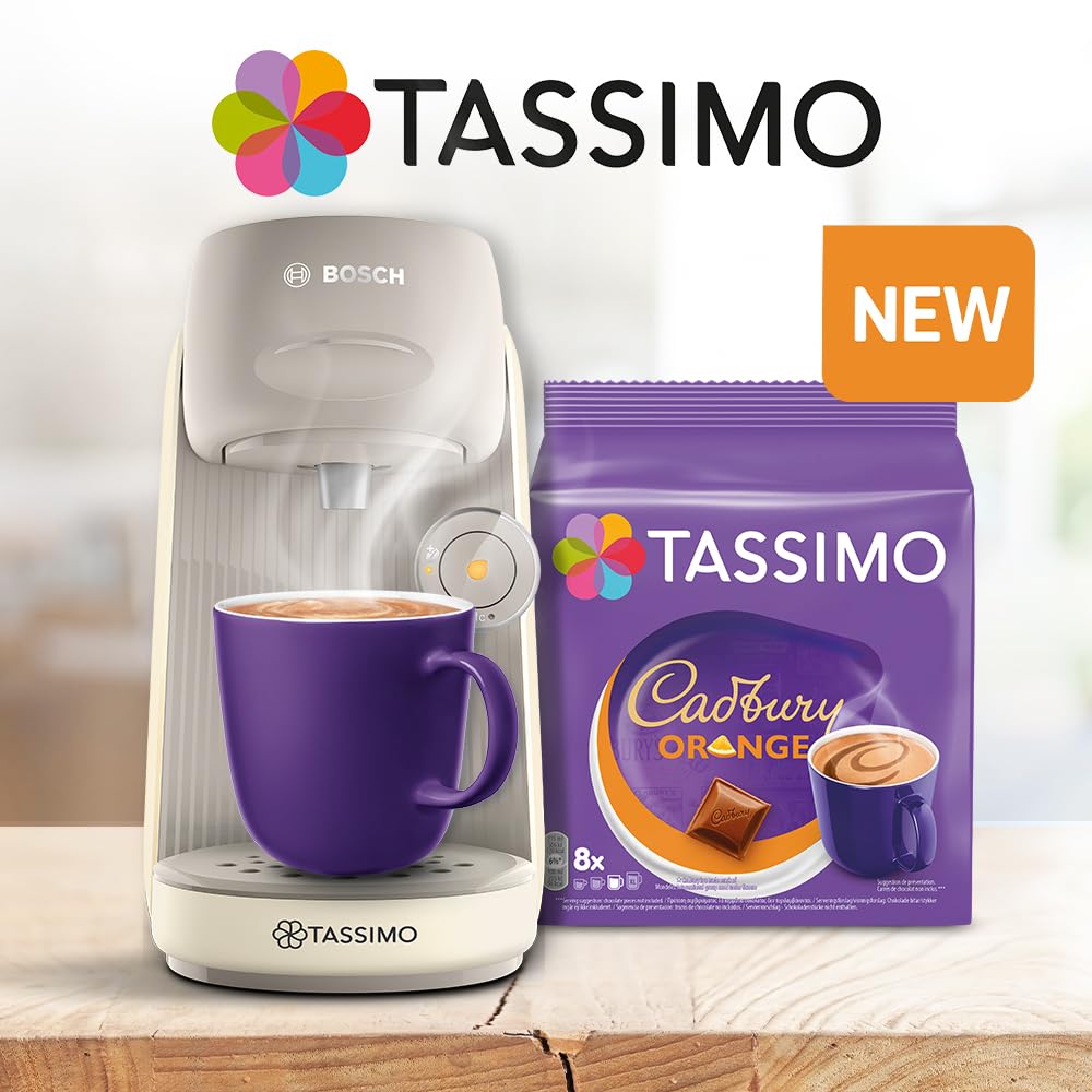 Tassimo Cadbury Orange Hot Chocolate Pods - Pack of 5 (40 Total Drinks)