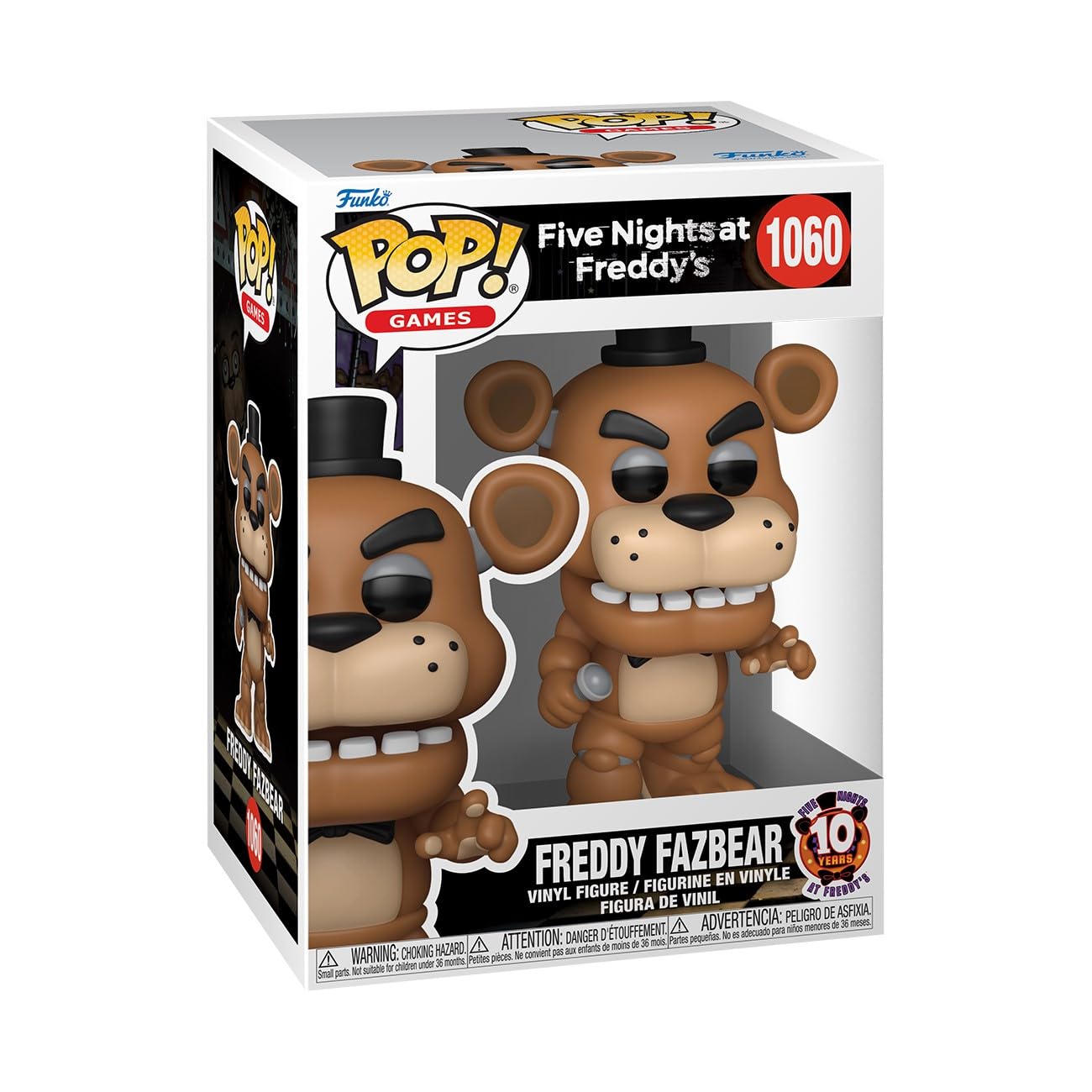 Funko Pop! Games: Five Nights at Freddy's - Freddy Fazbear Vinyl Figure