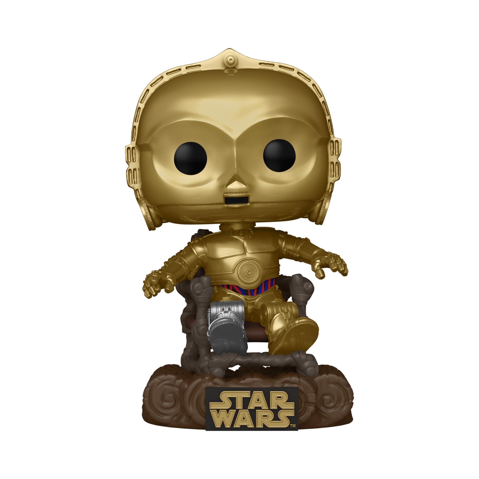 Funko Pop! Star Wars: Return of the Jedi 40th Anniversary - C-3PO in Chair Vinyl Figure
