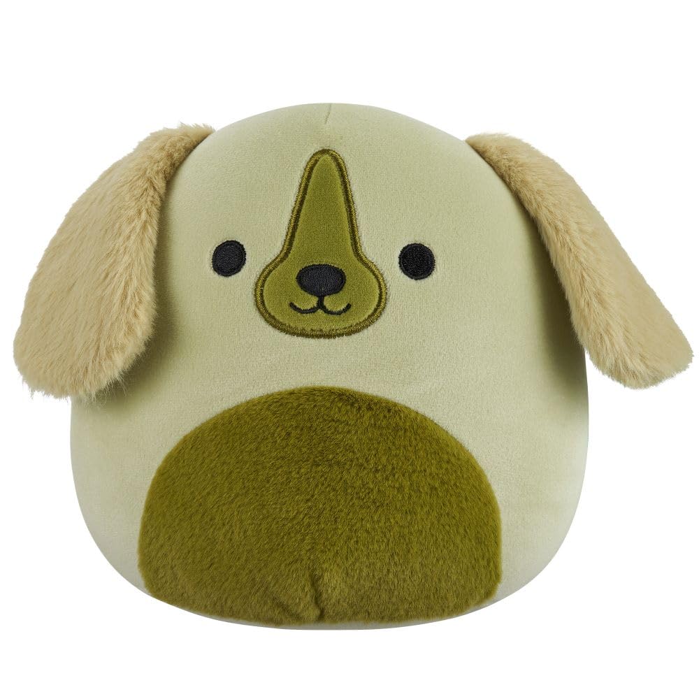 Squishmallows Brad the Green Retriever Plush - 7.5 Inch Soft Stuffed Animal for Kids 3+
