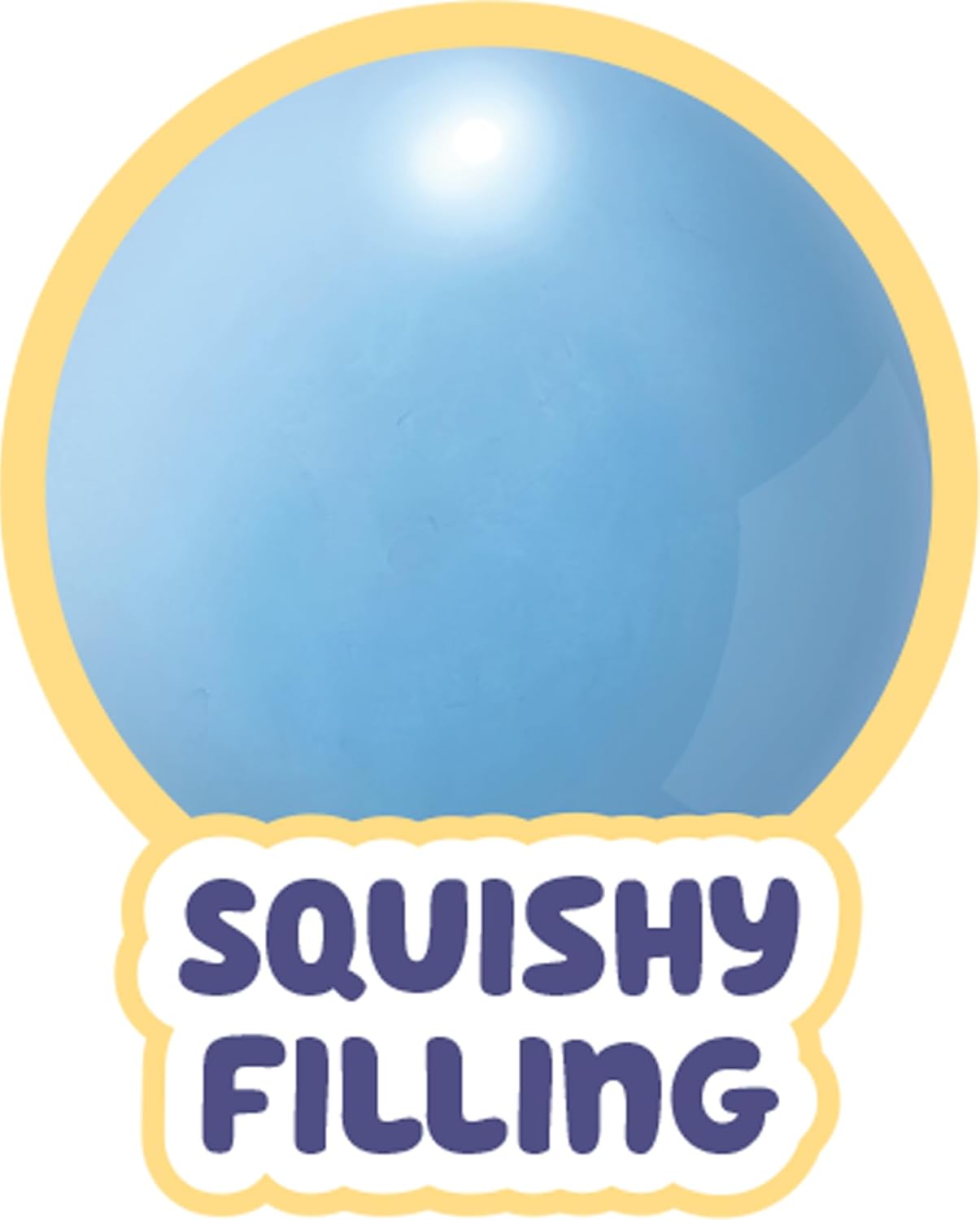 Stretchy Bluey - Super Stretchy Squishy Toy Figure for Toddlers 3+