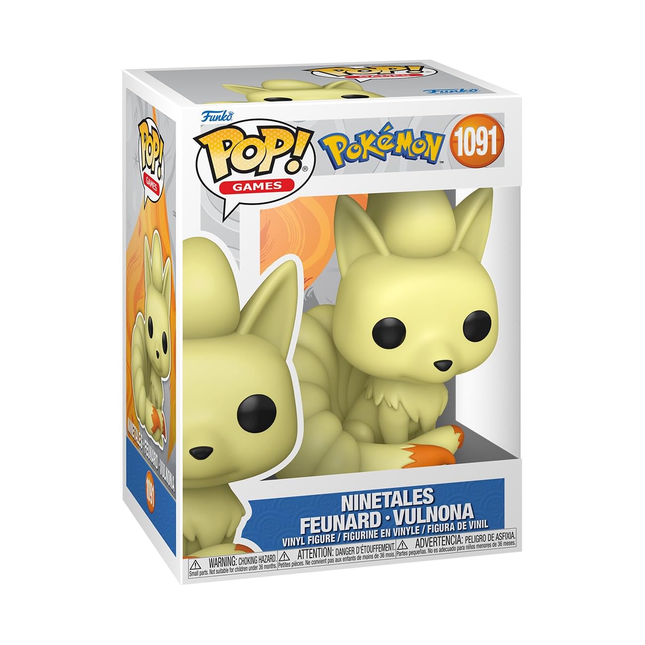 Funko Pop! Games: Pokémon - Ninetales Vinyl Figure
