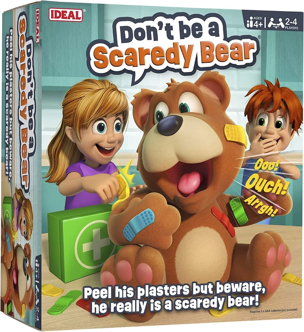 Don't Be a Scaredy Bear - Plaster-Pulling Action Game for Kids, Ages 4+