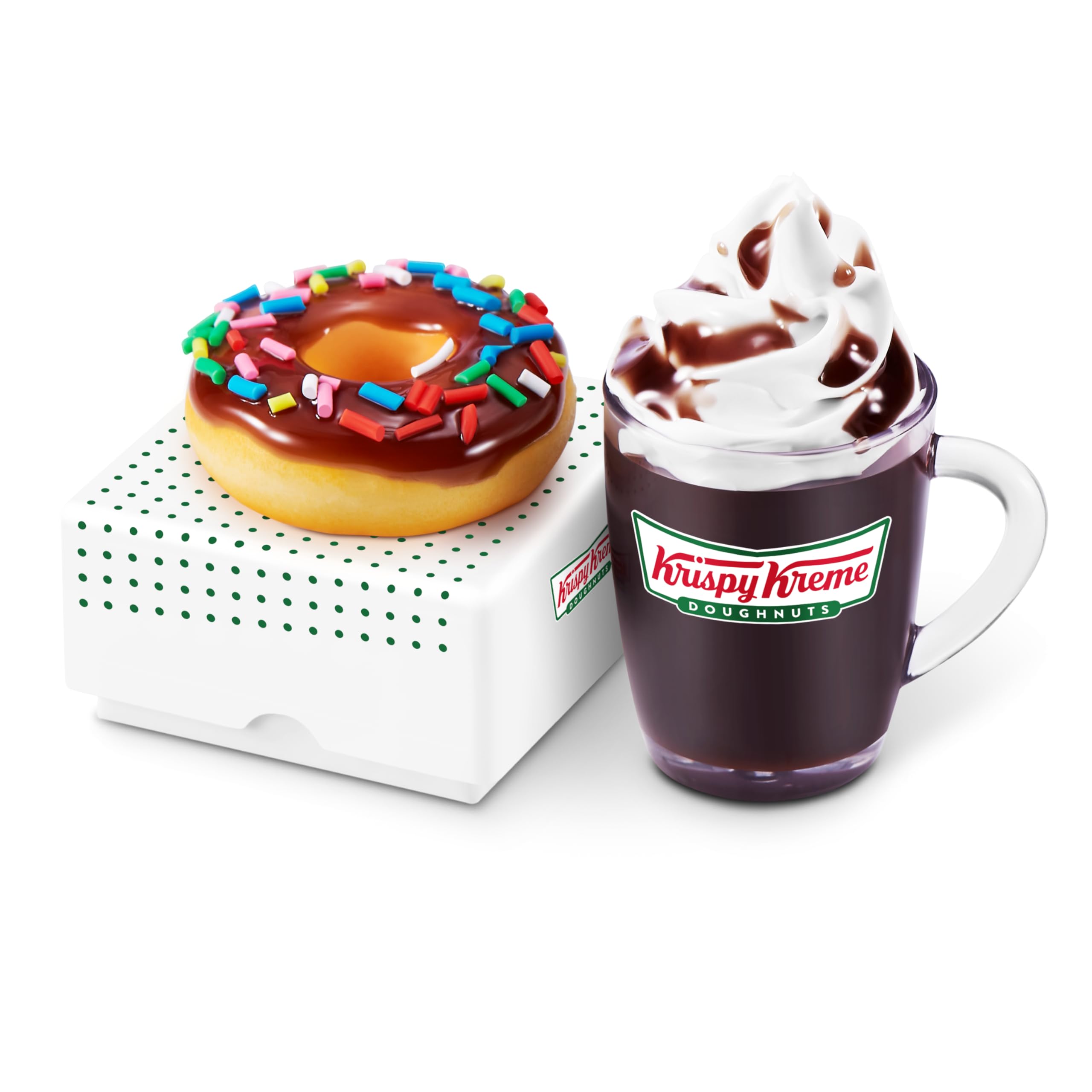 Mini Brands Create Series 1 - Krispy Kreme Mini Doughnut & Drink Capsule Toy
