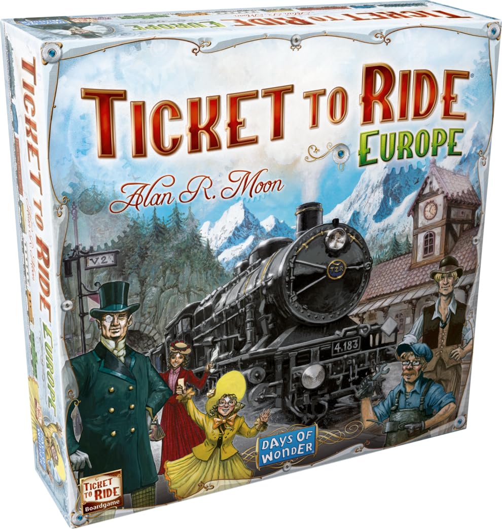 Days of Wonder Ticket to Ride Europe Board Game