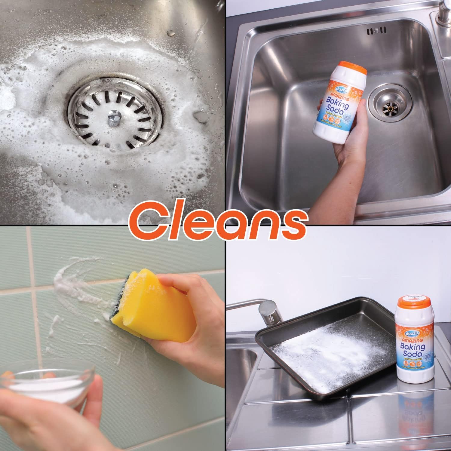 Duzzit - Amazing Baking Soda Multi Purpose Household Cleaner 500g