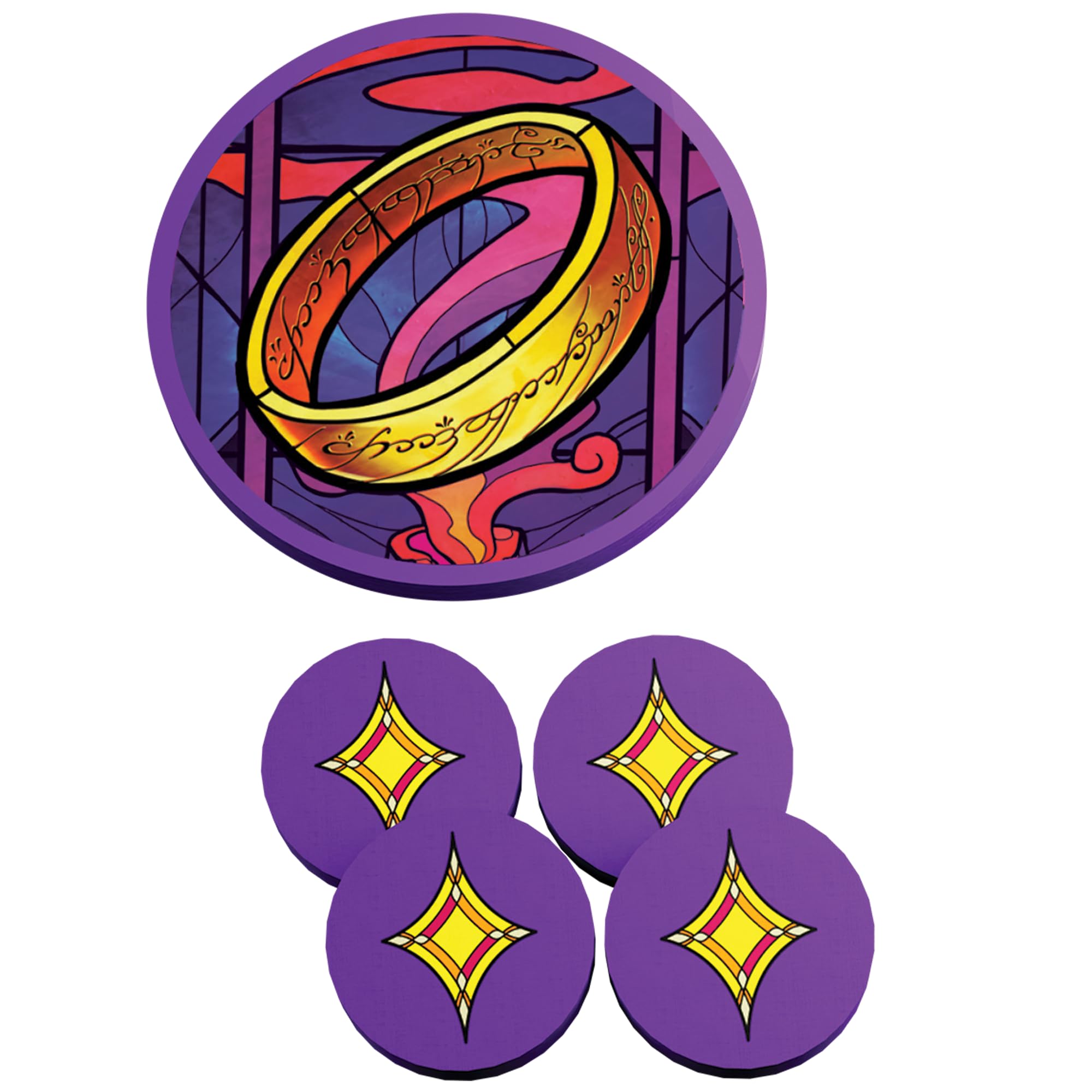 Asmodee The Fellowship of the Ring: Trick-Taking Cooperative Card Game