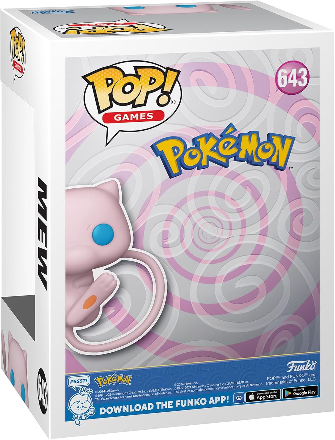 Funko Pop! Games: Pokémon - Mew Vinyl Figure (74221)