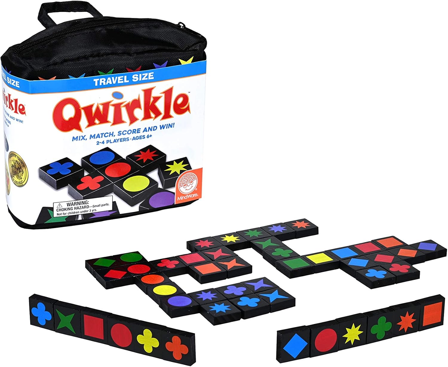 MindWare Qwirkle: Travel Board Game