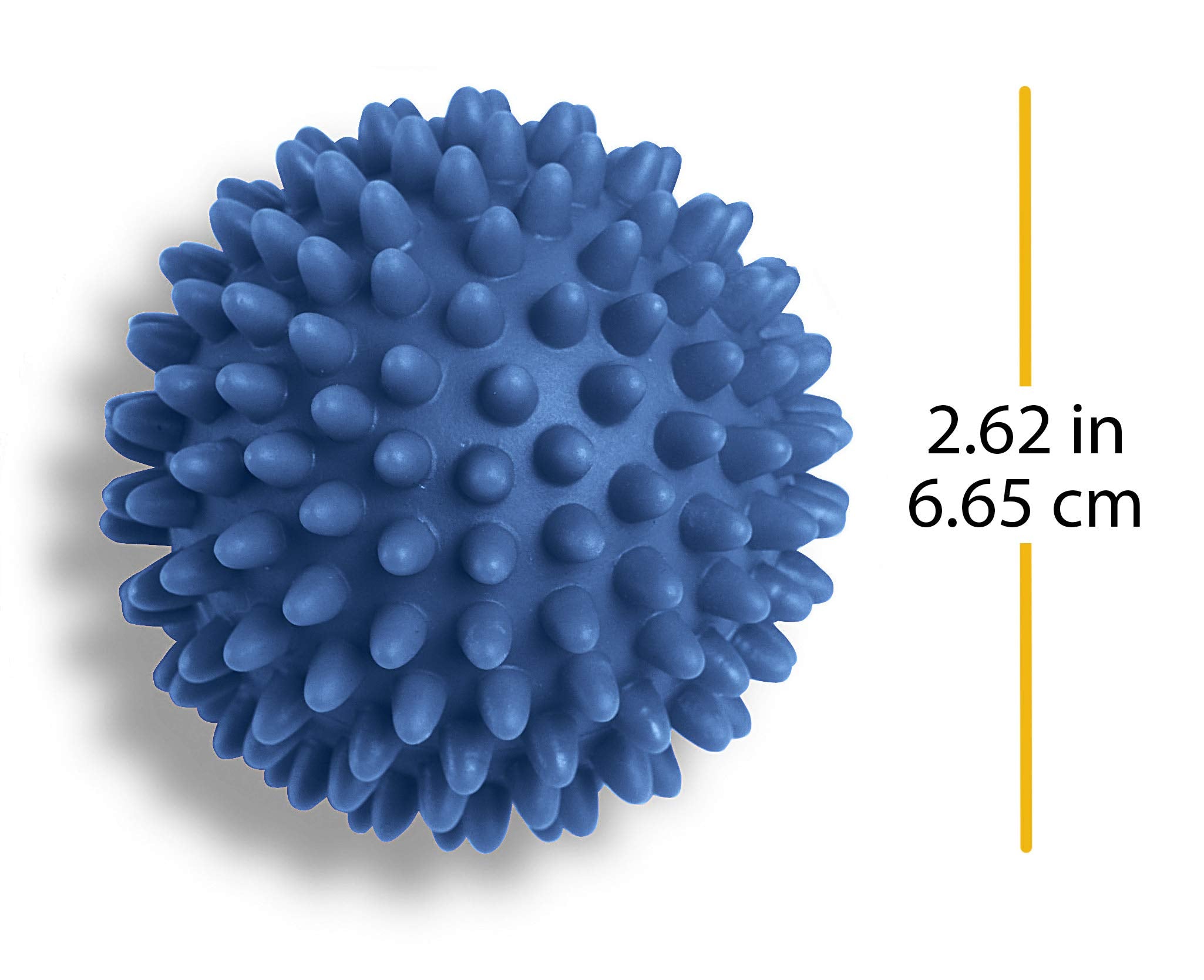 Whitmor - Dryer Balls Set of 4 Reusable Non-Toxic Laundry Dryer Balls for Faster Drying & Softening - Blue