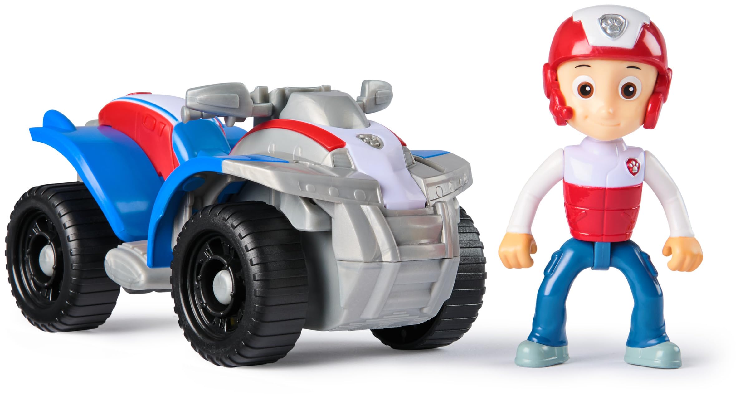 Paw Patrol Ryder's ATV Toy Vehicle with Collectible Action Figure - Sustainably Made for Kids 3+