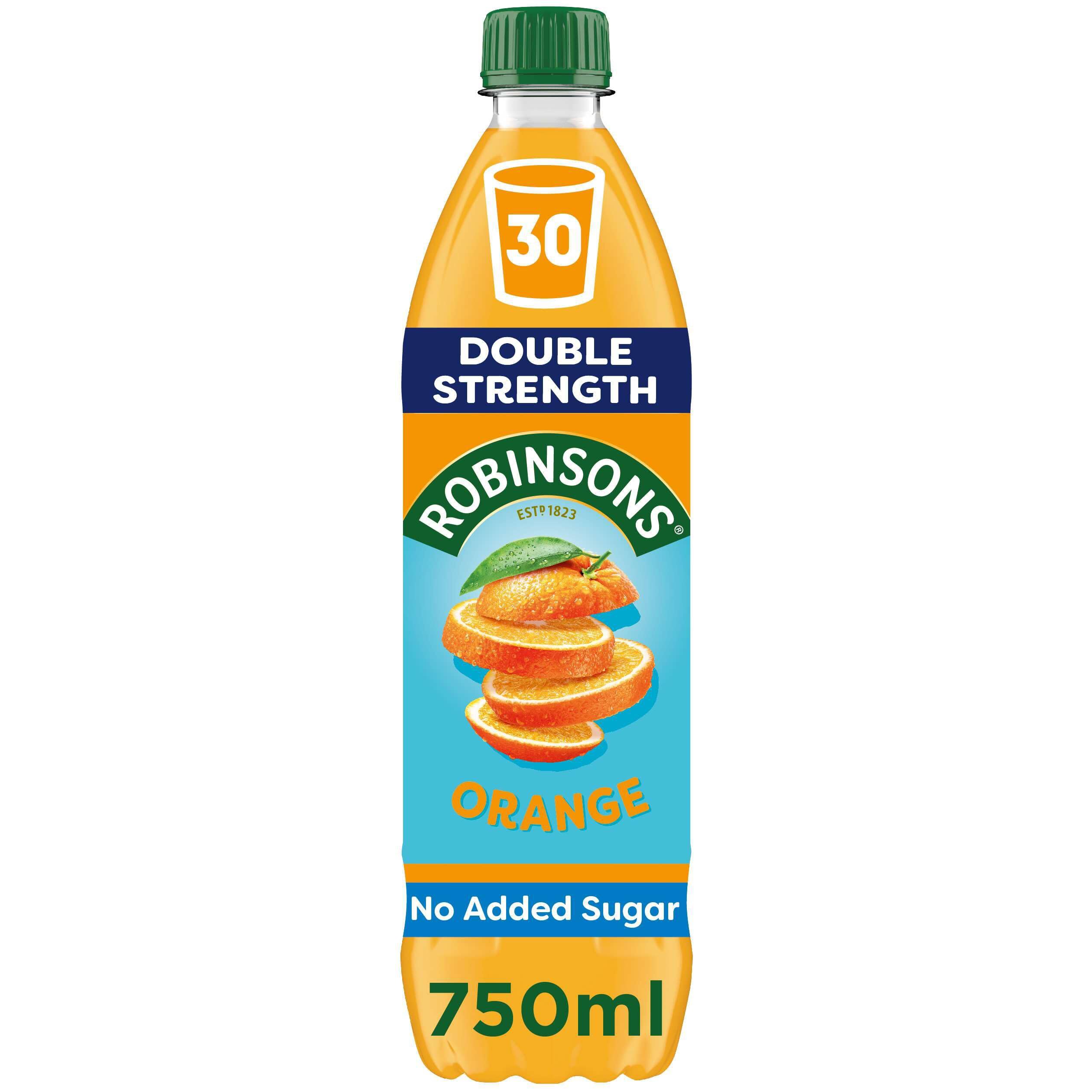 Robinsons Fruit Squash - Low Calorie - Double Strength - Orange 750ml