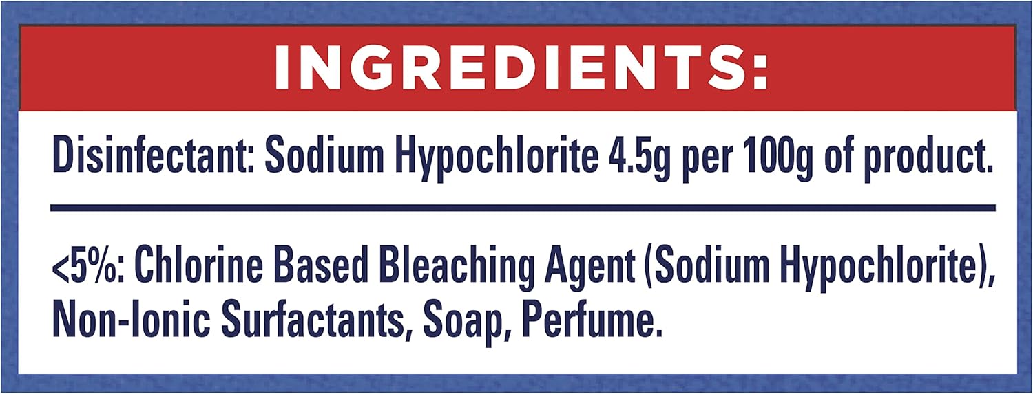 Domestos Original Thick Bleach 750ml - Toilet & Multi-Surface Cleaner