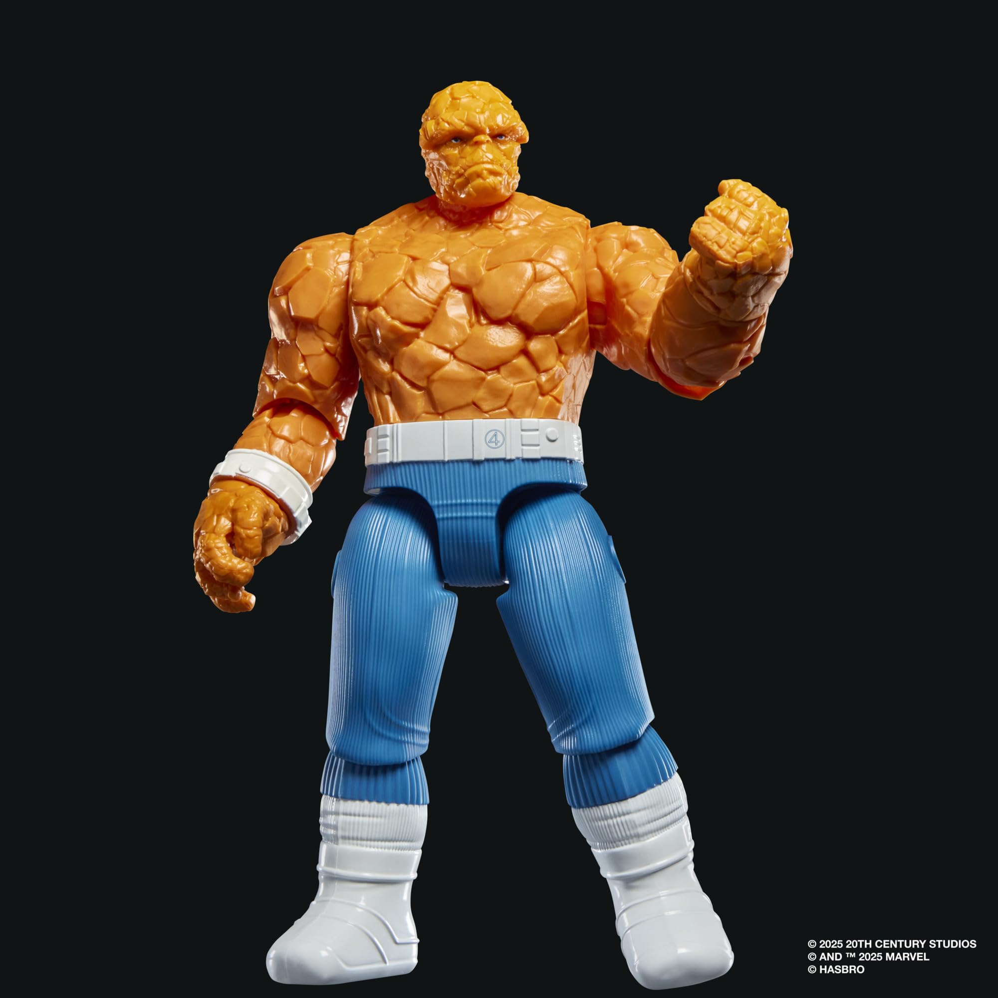 Marvel Titan Hero Series The Thing Action Figure - 30 cm Scale, 11 Points of Articulation